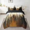 thumbnail image 2 of YST Ombre Abstract 7-Piece Comforter Set, Twin Size, Watercolor Stripe, 2 of 4