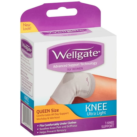 Wellgateâ ¢ Ultra Light Knee Support for Women Queen Size 1 ct....