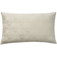 thumbnail image 2 of Nourison Life Styles Erased Velvet Beige 14" X 24" Throw Pillow, 2 of 6