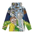 thumbnail image 4 of Rick And Morty Youth Hoodies Boys Girls 3D Printed Sweatshirt Fall Winter Clothes Long Sleeves Pullover Sweater L, 4 of 6