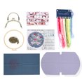 thumbnail image 2 of DIY Embroidery Bag, 16.5cm Purse Frame Bag, Handbag Embroidery Sewing Craft Family, 2 of 7