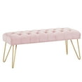 thumbnail image 1 of Contemporary Bench, Blush, 1 of 8