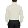 thumbnail image 3 of Men's Berlioni Long Sleeve Regular Fit Button Up Solid Dress Shirt, 3 of 5