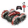 thumbnail image 1 of Coche de acrobacias anfibio RC, 2.4 Ghz, impermeable, todoterreno, carreras el茅ctricas, barcos de acrobacias, 4WD, todo terreno, coches RC con volteretas laterales dobles de 360 鈥嬧€嬄?para ni帽os y ni帽, 1 of 6