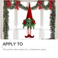 thumbnail image 3 of Toystoory Árbol de Navidad colgante Festival atmósferas decorativas Navidad colgante muñeca decoración al aire libre sombrero alto adorno Kits de decoración para fiestas, 3 of 6