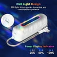 thumbnail image 4 of GAEKOL Battery Pack for Meta Quest 2/3/3s, 5000mAh Extended Power with Multi-Colors RGB Lights, Lightweight and Portable VR Extend Power Accessories for Extra 2-4H Playtime, 4 of 9