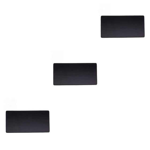 Youkk Non Wear Resistant Computer mouse pad Notebook Soft Edge Seamed Mouse Pad Office Rubber Fabric Mat Multiple size black 280*350*3mm 3Set