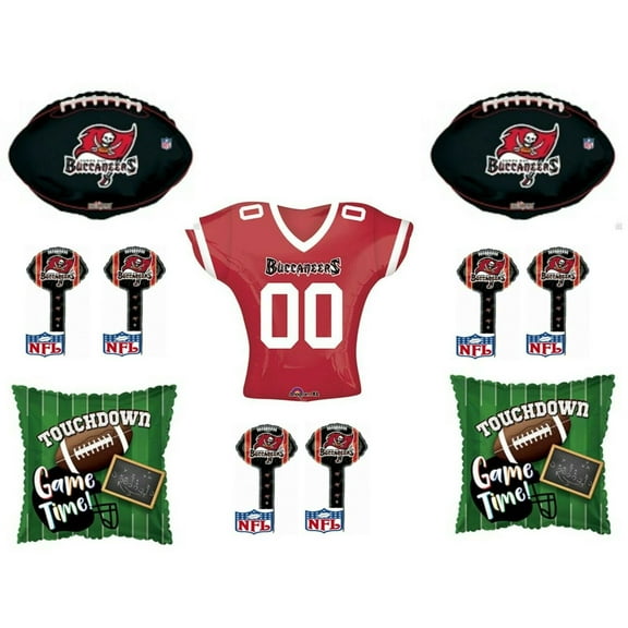 BUCCANEERS Jersey Anagram Birthday Party Balloons Decoration Supplies