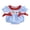 Blue, variant on BemeyourBBs Newborn Baby Girl 4th of July Outfit Patriot Independence Day Clothes Summer Gingham Bubble Romper Flag Firework Embroidery Short Sleeve Plaid Bodysuit Playsuit Baby Fourth of July Outfit