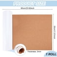 thumbnail image 2 of 11.8x23.6 inch Self-Adhesive Cork Roll 3mm Thick Cork Mat with Strong Adhesive-Backed for Wall Decoration Party and DIY Crafts, 2 of 9