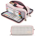 thumbnail image 1 of Large-capacity Pencil Case Canvas Pencil Case Multifunctional Cosmetic Bag, 1 of 2