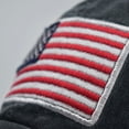 thumbnail image 7 of AOOCHASLIY Hats for Women Clearance Adult Classic American Flag Washed Old Letter American Sunshade Baseball Cap, 7 of 7