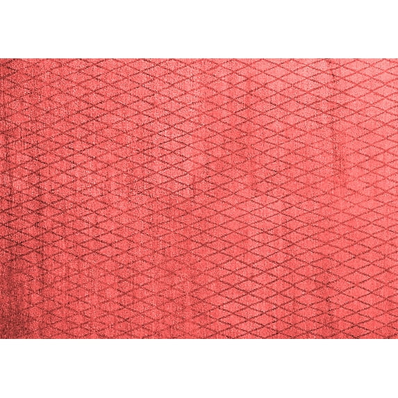 Ahgly Company Indoor Rectangle Oriental Red Industrial Area Rugs, 5' x 7'
