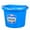 Blue, variant on 8Qt Flat Back Bucket, Color Colors: Hunter Green