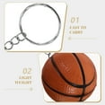 thumbnail image 3 of 12 llaveros de baloncesto deportivos, llavero colgante para mochila, bolso, monedero, decoración, 3 of 8