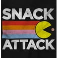 thumbnail image 2 of PACMAN Snack Attack Hungry Hangry Toddler Boy Girl T Shirt Infant Toddler Brisco Brands 12M, 2 of 6