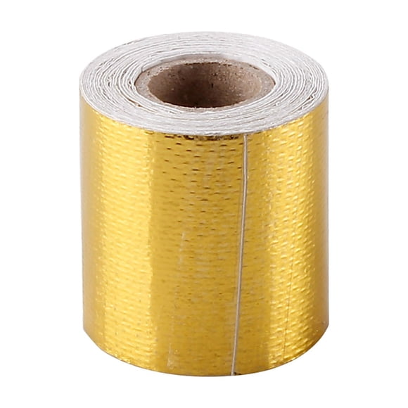 Kyusrd Car Accessories Tools and Decoration Deals!Silvery Aluminum Foil Tape Heat Insulating Tin Foil Paper High Temperature Resistive Fiber Cloth Suitable for Exhaust Pipe Range Hood