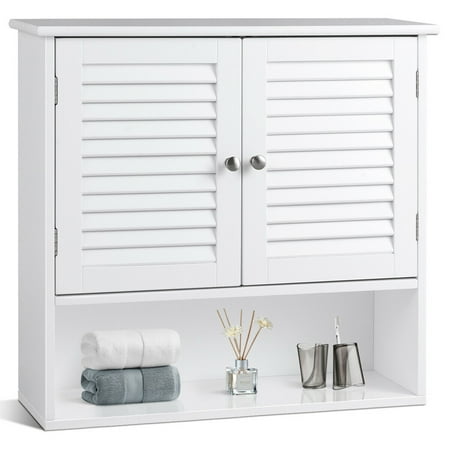 Gymax Bathroom Wall Storage Cabinet Double Doors Shelves Kitchen Medicine Organizer Canada Gymax Bathroom Wall Storage Cabinet Double Doors Shelves Kitchen Medicine Organizer Canada