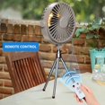 thumbnail image 5 of AZXY Desk Fan,Table Fans for Bedroom,Desktop Fans Remote Controlled,Small Quiet Personal Tabletop Fans for Home, 5 of 9