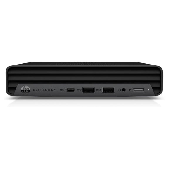 Restored HP EliteDesk 800 G6 Intel Core i5-10500T 2.3 GHz 8GB DDR4 256GB SSD Intel UHD Graphics 630 Windows 11 Pro Desktop Mini, Black - 3L0L2UP-I011
