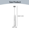 thumbnail image 3 of Food Mixer Rechargeable Kitchen Handheld Mixer Material Kitchen Accessories For Coffee Milk Baking Cake Handheld Milk Whisk,1 Hand Blender Clearance, 3 of 8