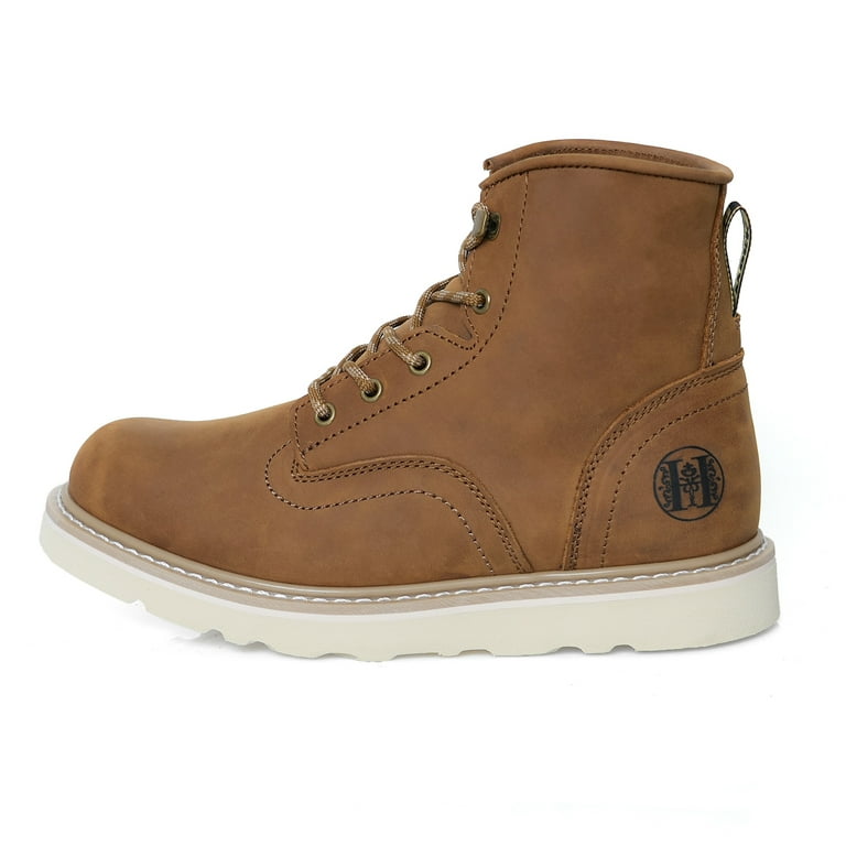Oil based Goodyear welt leather workboot. Amazon.com | EverBoots Steel Toe Work Boot, Abrasion & Oil  main image 3