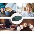 thumbnail image 2 of Calentador de taza de café inteligente, calentador de taza para oficina en casa, calentador de taza de apagado automático con pantalla digital, posavasos con termostato para café, té, mil (verde) JAMW Sencillez, 2 of 5