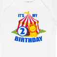 thumbnail image 4 of Inktastic Its My Birthday Circus Tent with Lion 2 years old Boys or Girls Baby Bodysuit, 4 of 5
