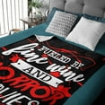 thumbnail image 3 of LHSHID Horror Movie Watching Blanket Blanket Gifts Fleece Picnic for Men Kids Summer Soft Throw Fuzzy Blankets for Couch House Travel 50x60in, 3 of 6