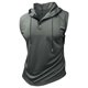 thumbnail image 5 of Ceisia Men's Loose Sleeveless Hooded Athletic Tank Top Breathable Quick Dry Workout Shirt Gray L Gifts, 5 of 8