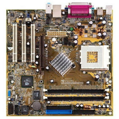 Asus A7N8X-VM Desktop Motherboard, NVIDIA Chipset, Socket A PGA-462, Micro ATX