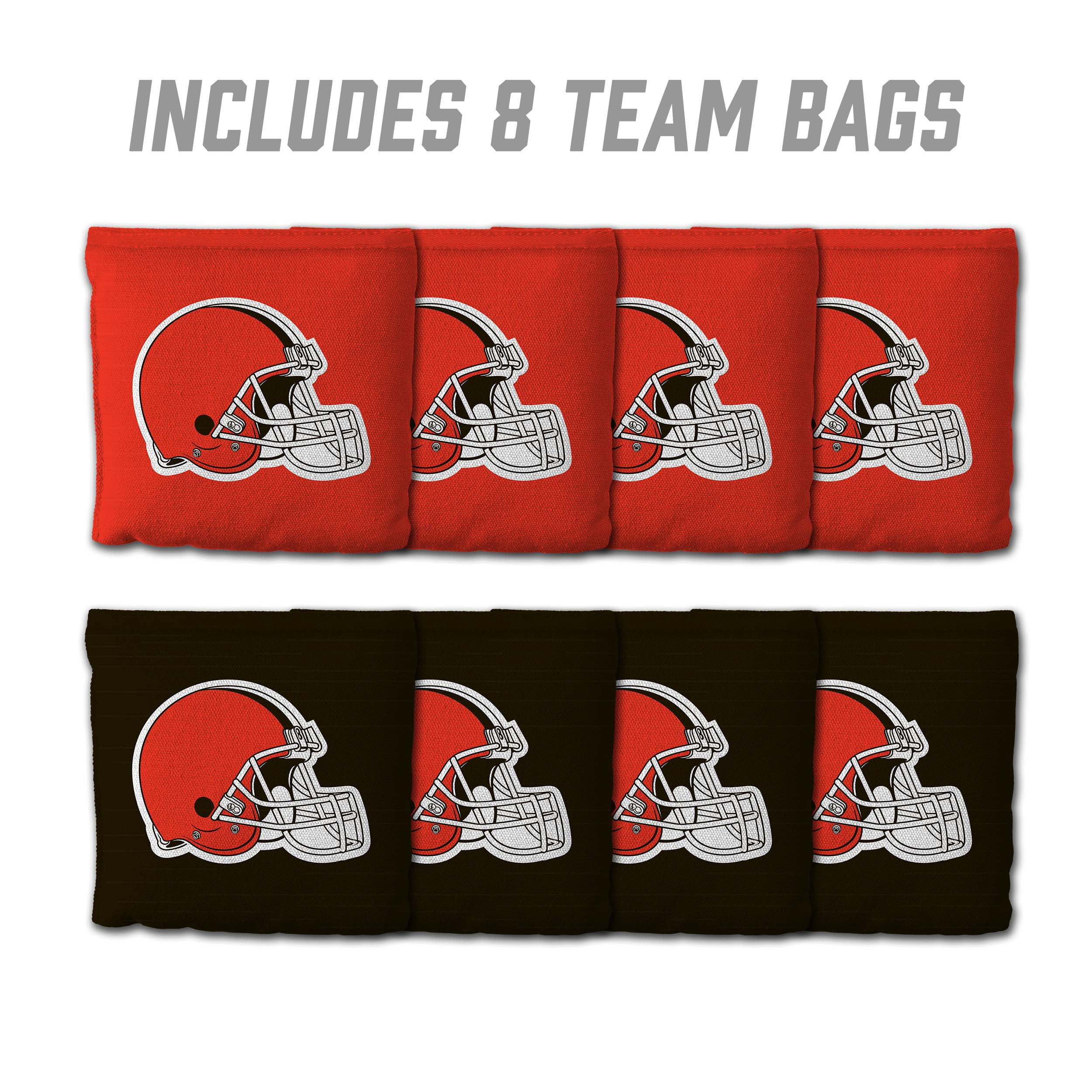 Cleveland Browns 8pk Licensed Cornhole Bags