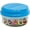 Blue, variant on White 12 oz. Create Your Own Photo Snack Container - Pack of 24