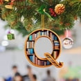 thumbnail image 2 of WIFKLSIIPG 2D Acrylic Christmas Cute Double Print 2D Gift Pendant 1 Piece Bookshelf English Letter Modeling J~R, 2 of 9