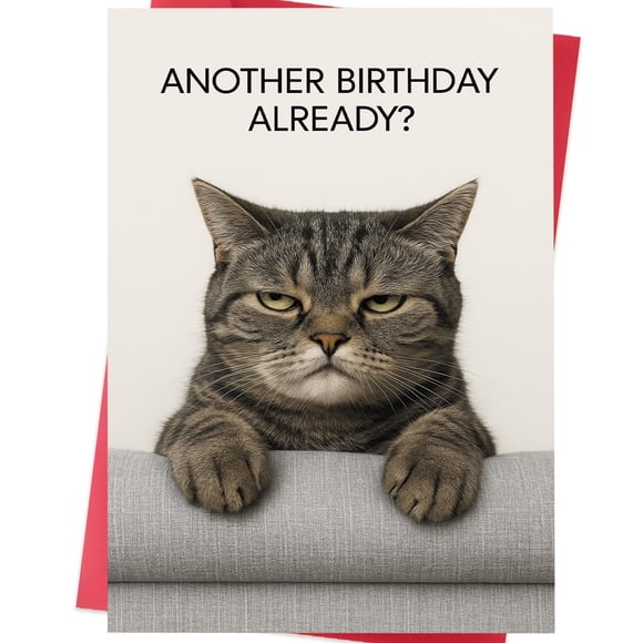 Tarjeta de cumpleaños divertida de Soupklop, regalo de cumpleaños y decoración para hombres y mujere