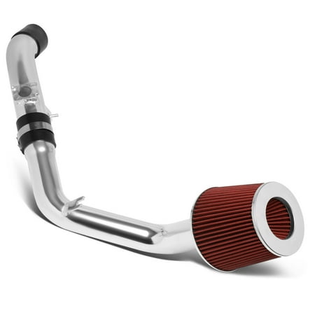 For 2006 to 2012 Mitsubishi Eclipse GT V6 Lightweight Hi -Flow Cold Air Intake System+Red Cone (Best Mitsubishi Eclipse Model)
