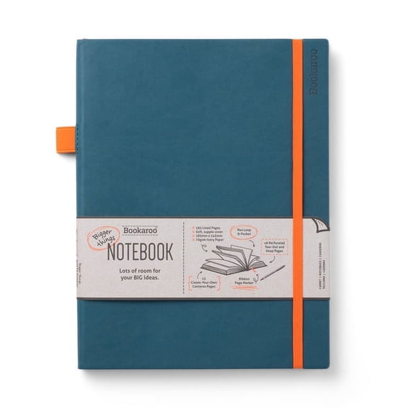 Bookaroo Bigger Things Notebook Teal (Other)