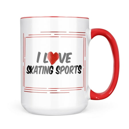 

Neonblond I Love Skating Sports Mug gift for Coffee Tea lovers