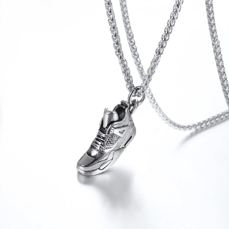 Nike Silver Necklaces for Men