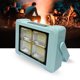 thumbnail image 4 of Lámpara portátil, lámpara de trabajo portátil, energía solar, carga de emergencia por USB, para exteriores, resistente a la lluvia, para acampar, luz potente, lámpara solar, 4 of 7