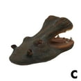 thumbnail image 6 of Simulated Shark & Hippo Head Yard Pond Decoration Animal Floating Decoration A8, 6 of 9