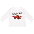 thumbnail image 3 of Inktastic Born to Race Red Race Car Boys or Girls Long Sleeve Toddler T-Shirt, 3 of 5