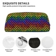 thumbnail image 3 of Rocae Dragon Scales for Multifunctional Pen Organizer with Zipper Closure, Ideal for Tools, Gadgets, Cosmetics, Stationary,Travel Accessary, 3 of 5