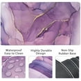 thumbnail image 3 of Large Keyboard Mouse Pad Set, Extended Mouse Pad+Keyboard Wrist Rest Support, Memory Foam Ergonomic Easy Typing, 4Pcs (35.4×15.7 in) Desk Pad Set for Home Office Study Game - Purple, 3 of 7