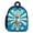 blue-style, variant on Squidward Cute backpack travel bag One size