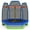 Blue, variant on Spaco 7 Feet Kids Recreational Bounce Jumper Trampoline-Green, Trampoline Outdoor, Great Mini Trampoline for Indoor/Garden Workout
