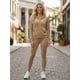 thumbnail image 2 of Conjunto de Sudadera y Pants Aterciopelado Unitalla para Mujer Diseño Cómodo y Sofisticado, 2 of 5