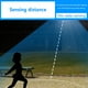 thumbnail image 2 of Luz solar LED Sensor de carga de luz solar para exteriores Luces nocturnas Super brillante COB Control remoto Lámpara montada en la pared Garden Iluminación y accesorios Con control remoto Billuyoard HA073502-01, 2 of 6