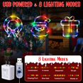 thumbnail image 3 of Luces navideñas USB LolStar para ventana, paquete de 3 unidades, LED multicolor, 3 of 8