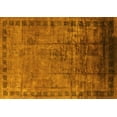 thumbnail image 1 of Ahgly Company Indoor Rectangle Oriental Yellow Traditional Area Rugs, 6' x 9', 1 of 4
